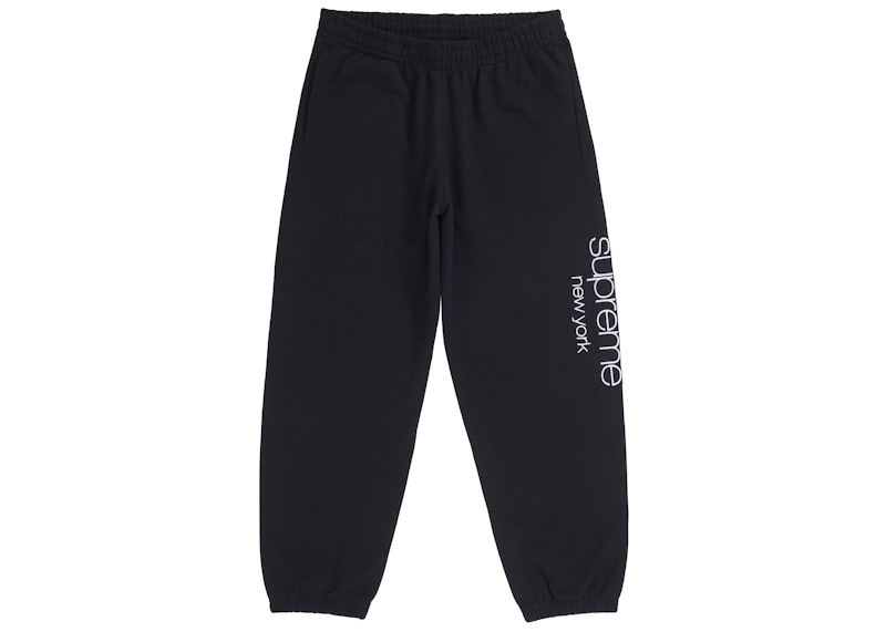 Supreme Classic Logo Sweatpant Black
