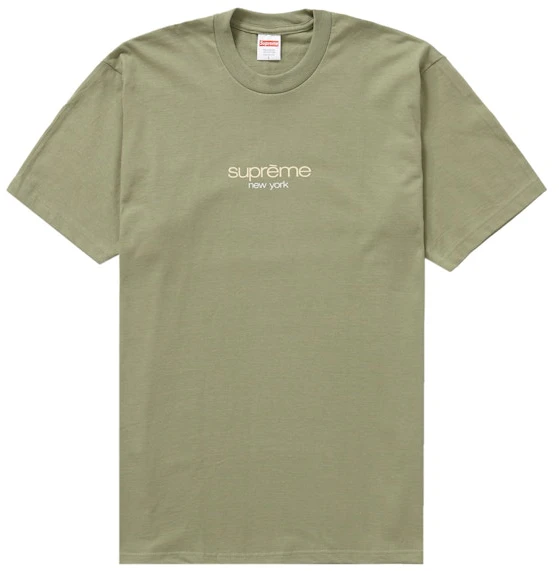 supreme-classic-logo-tee-light-olive