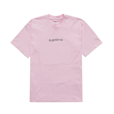 Supreme Classic Logo Tee 'Light Pink'