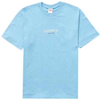 Supreme Classic Logo Tee 'Light Slate' Buy Supreme Classic Logo Tee 'Light Slate'