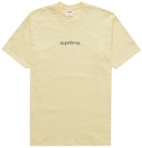 supreme-classic-logo-tee-pale-yellow