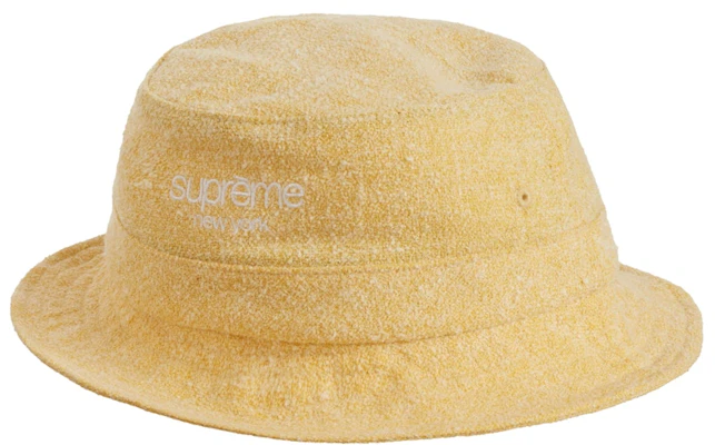 Supreme Classic Logo Terry Crusher Yellow Buy Supreme Classic Logo Terry Crusher Yellow