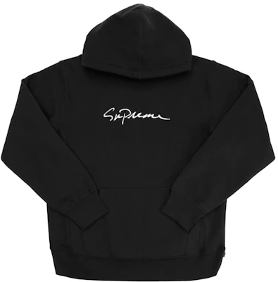 Supreme Hoodie Hitam Klasik Script Buy Supreme Hoodie Hitam Klasik Script