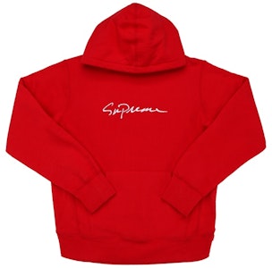 Supreme經典字體紅色連帽運動衫 Buy Supreme經典字體紅色連帽運動衫