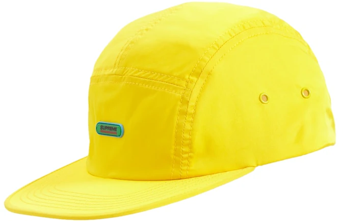 supreme-clear-patch-camp-cap-yellow