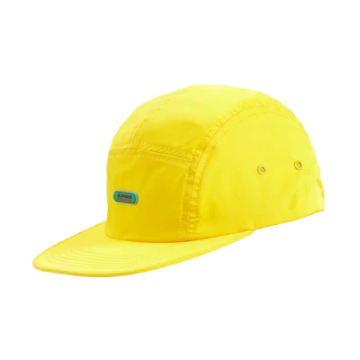 Supreme Clear Patch Camp Cap Yellow