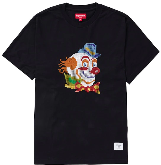 supreme-clown-sequin-s-s-top-black