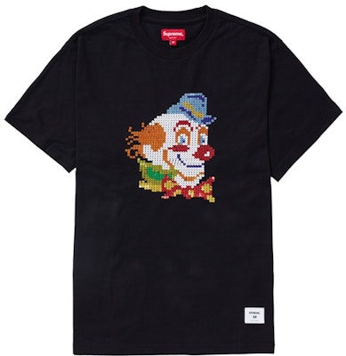 Supreme Clown Sequin S/S Top Black Buy Supreme Clown Sequin S/S Top Black