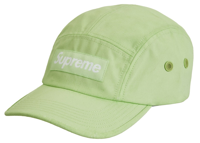 Buy Supreme Coated Cordura Camp Cap 'Lime'