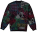 Order Supreme 拼貼刺繡毛衣 黑色