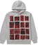 Buy Supreme Collage Grid Hooded Sweatshirt Heather Grey (FW21) - Baju Sejuk Kelabu Heather.