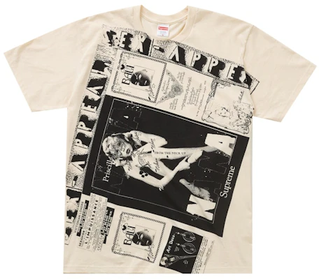 Supreme Collage Tee Natural Buy Supreme Collage Tee Natural