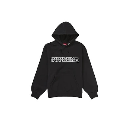 Supreme Collegiate Acronym Hooded Sweatshirt Black