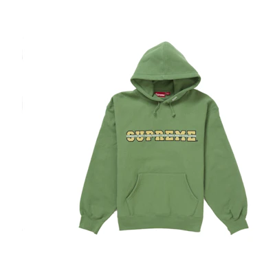 Supreme Collegiate Acronym Hooded Sweatshirt Green