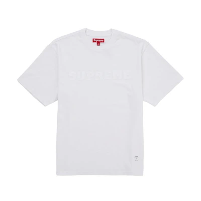 Supreme Collegiate Appliqué S/S Top White