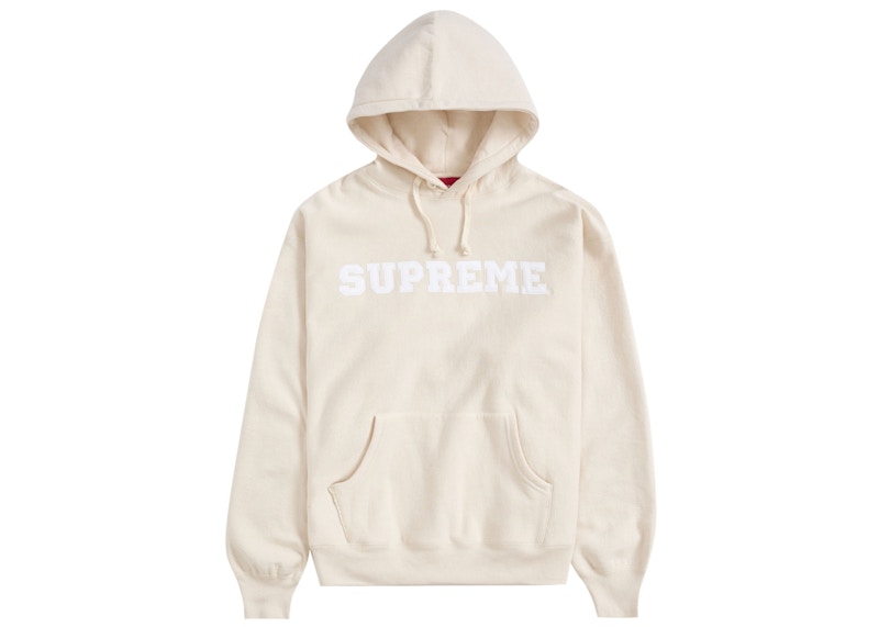 Buy シュプリーム カレッジ フーディー スウェットシャツ ナチュラル