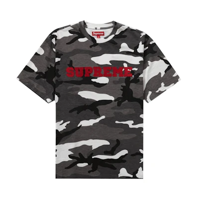 Supreme Collegiate S/S Top Snow Camo