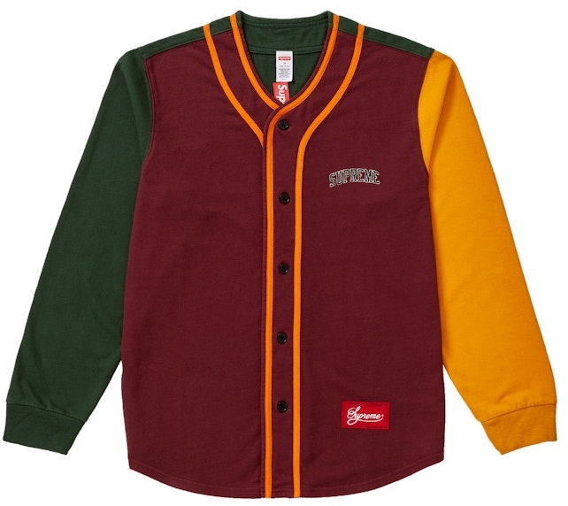 supreme-color-blocked-baseball-top-burgundy