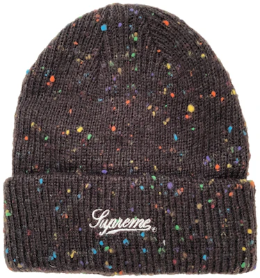 Supreme Colored Speckle Beanie Brown Buy Supreme Colored Speckle Beanie Brown
