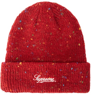 Supreme Colored Speckle Beanie Dark Red Buy Supreme Colored Speckle Beanie Dark Red