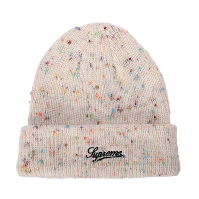 Supreme Colored Speckle Beanie Natural