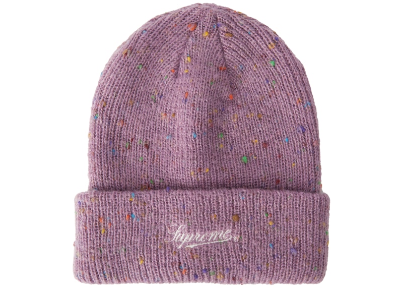 Buy Supreme Beanie Berbintik Warna Ungu