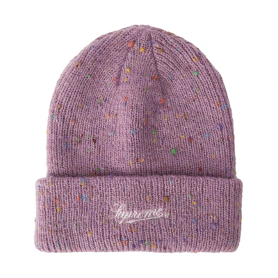 Supreme Colored Speckle Beanie Purple
