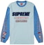 Buy 슈프림 라이트 블루 컴피티션 긴팔 티셔츠