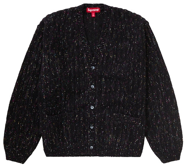 supreme-confetti-cardigan-black