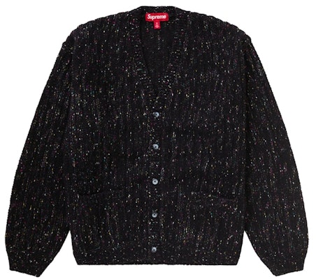 Supreme Confetti Cardigan Black Buy Supreme Confetti Cardigan Black