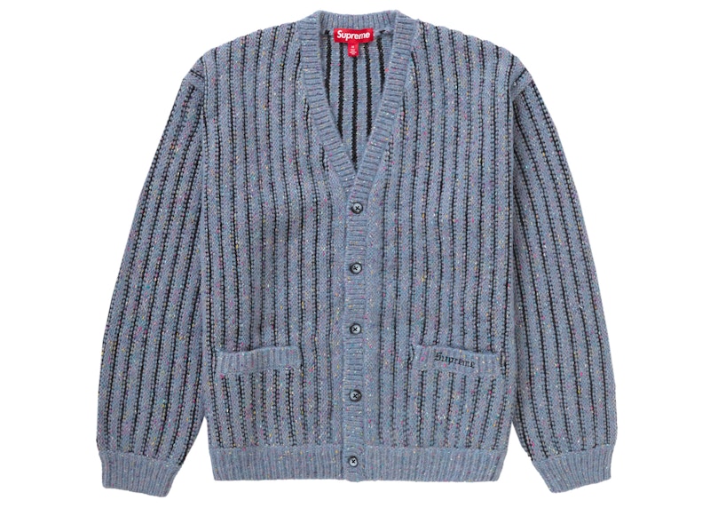 Supreme Confetti Cardigan Slate