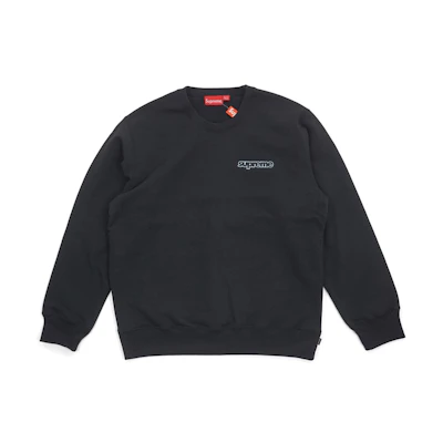 Supreme Connect Crewneck Sweatshirt Black
