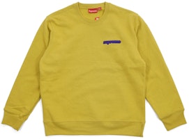 Supreme Connect Crewneck Sweatshirt Mustard Supreme Connect Crewneck Sweatshirt Mustard