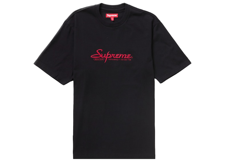 Supreme Contact S/S Top Black