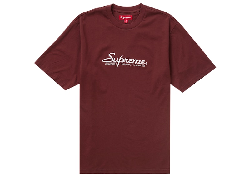 Supreme Contact S/S Top Brown
