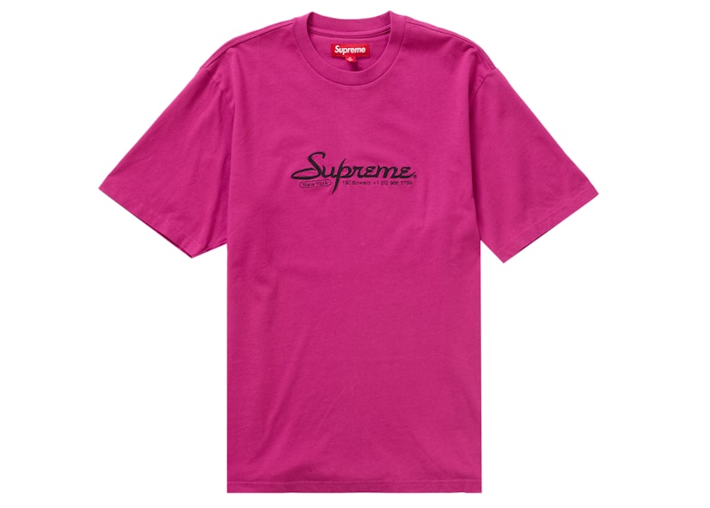 Supreme Contact S/S Top Plum