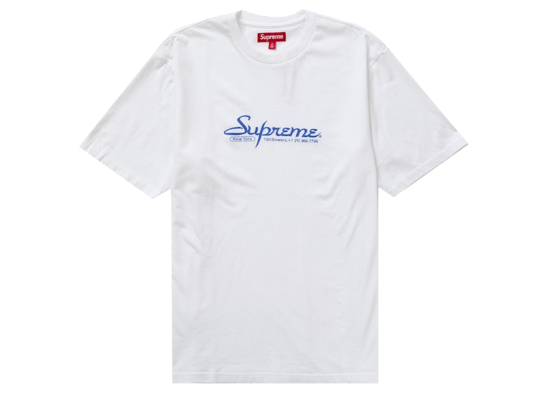 Supreme Contact S/S Top White