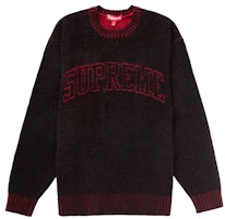 Supreme Contrast Arc Sweater Black Supreme Contrast Arc Sweater Black