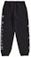 Lookbook Supreme Contrast Cutout Sweatpant Black