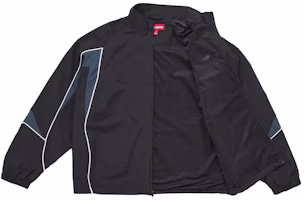 Order Supreme 對比滾邊運動外套 黑色