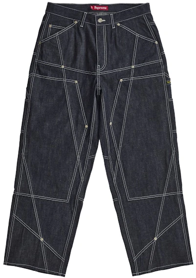 supreme-contrast-stitch-double-knee-painter-jean-rigid-indigo