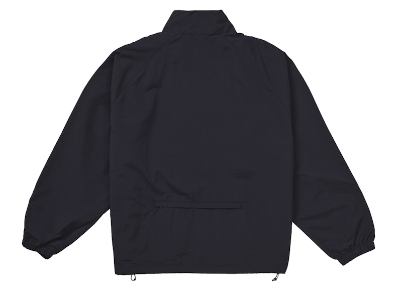 Order Supreme Contrast Zip Track Jacket Black