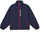 Buy Supreme Contrast Zip Track Jacket Navy Jaket Olahraga Biru Navy.