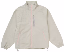 Supreme Contrast Zip Track Jacket Tan Supreme Contrast Zip Track Jacket Tan