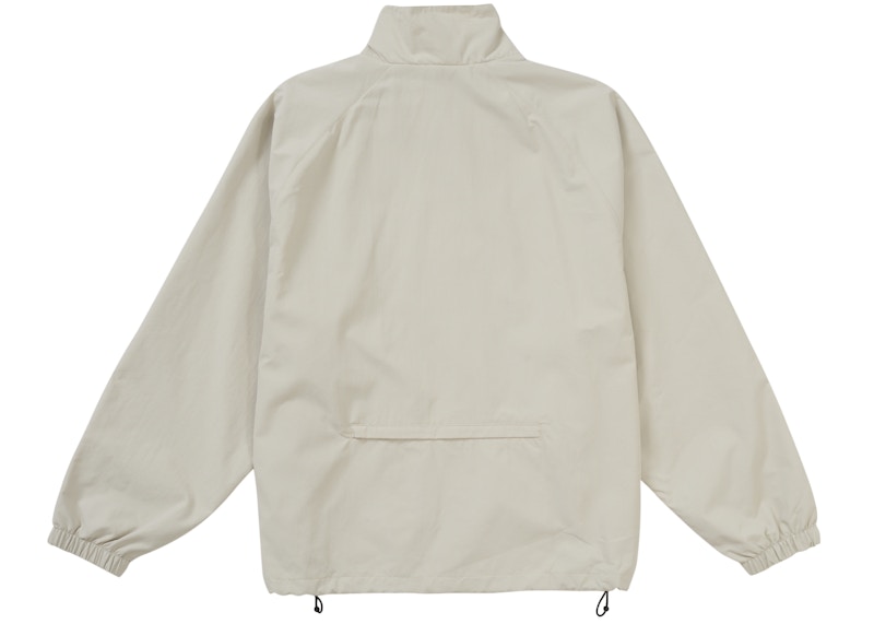 Supreme Contrast Zip Track Jacket Tan 圖 2