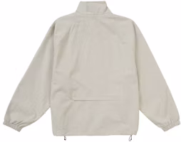 Order Supreme Contrast Zip Track Jacket Tan