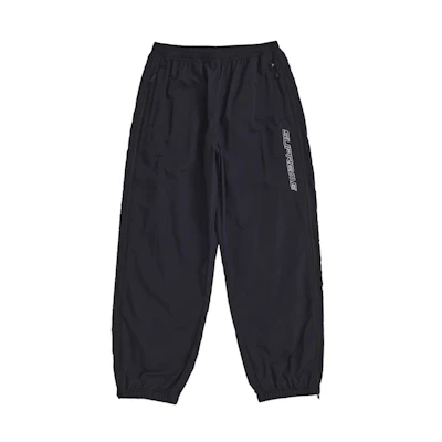 Supreme Contrast Zip Warm Up Pant Black