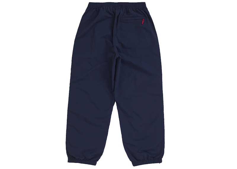 Supreme Contrast Zip Warm Up Pant Navy 圖 3