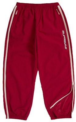 Celana Panas Zip Kontras Supreme Merah Order Celana Panas Zip Kontras Supreme Merah