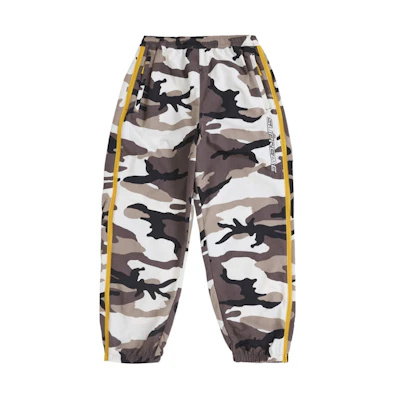 Supreme Contrast Zip Warm Up Pant Snow Camo